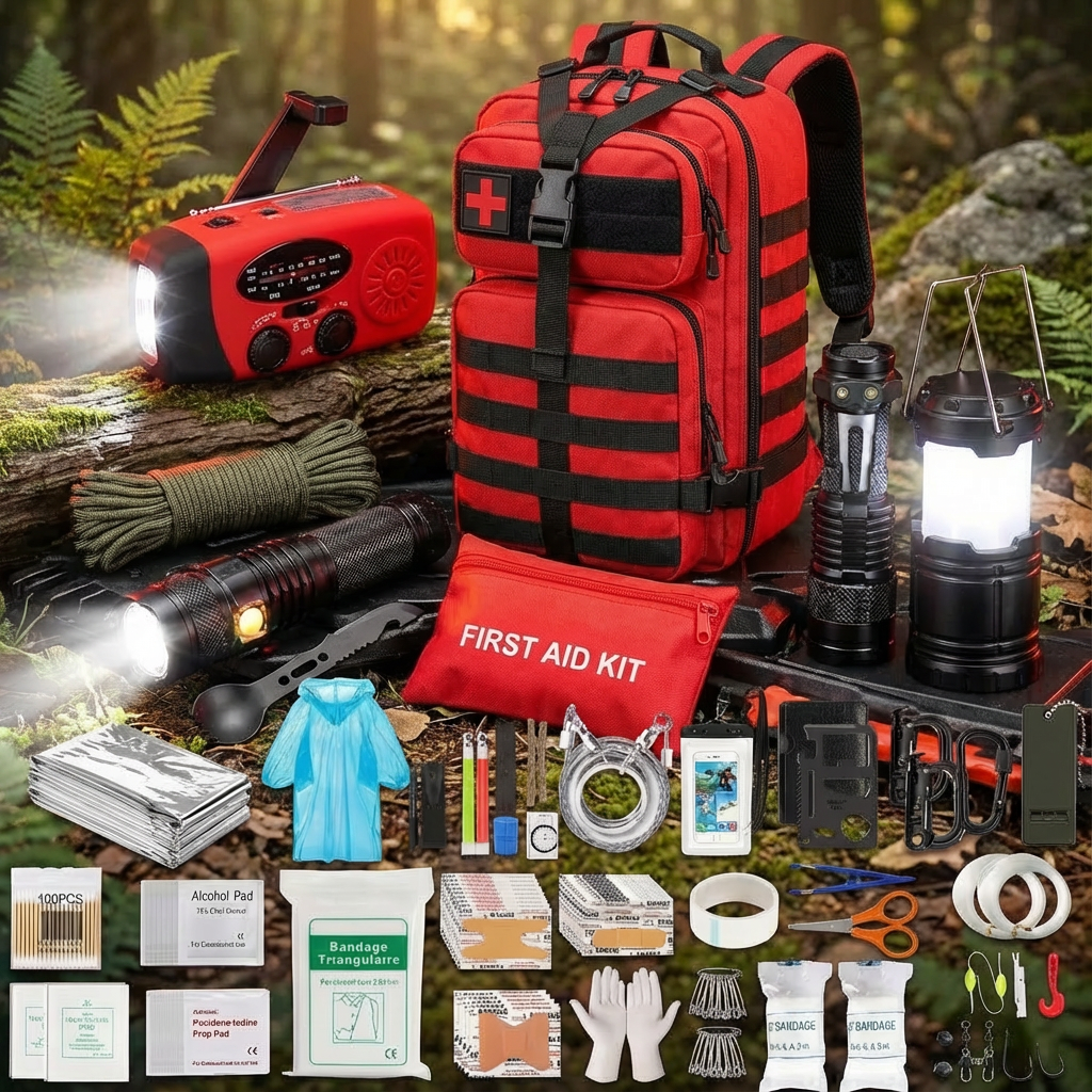 Beredskabsrygsæk – komplet nødkit til hjemmet